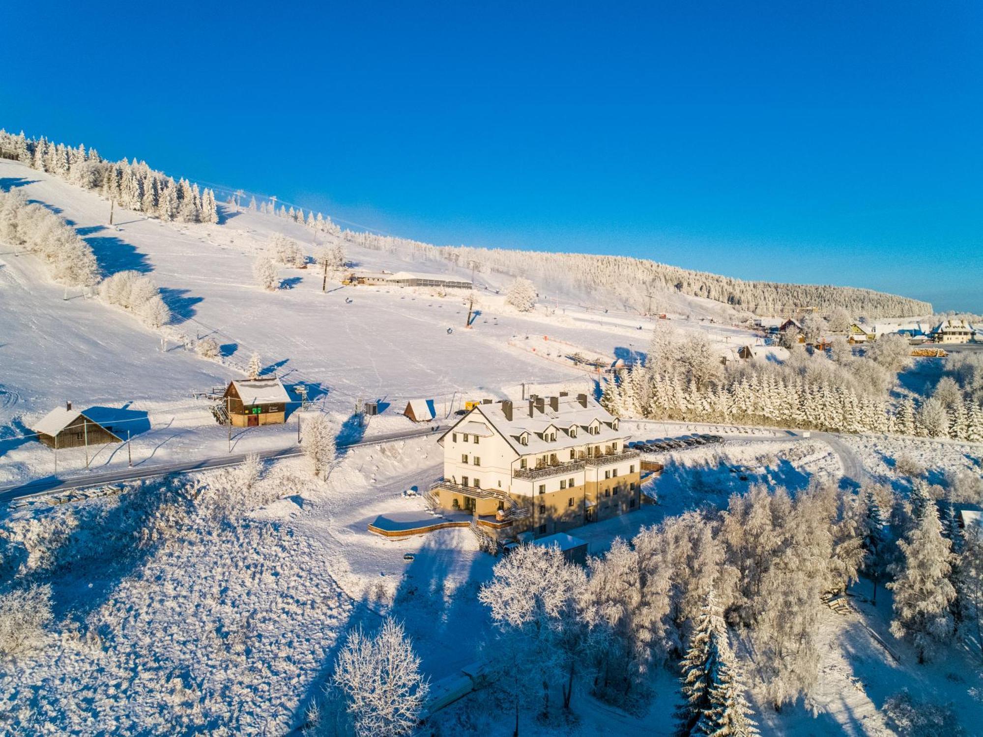 Skalka Zieleniec Hotell Duszniki Zdrój Exteriör bild